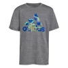 Boys' Adidas Electric Badge Of Sport Melange T-Shirt