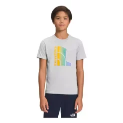 Boys' The North Face Short Sleeve Tri-Blend Graphic Tee