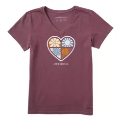 Women's Life Is Good 365 One Heart T-Shirt