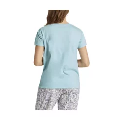 Women's Life Is Good Heart Of Dogs Snuggle Up Relaxed Sleep V-Neck T-Shirt -AS Revival store 19629377148 1