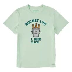 Men's Life Is Good Bucket List Crusher T-Shirt