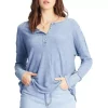 Women's Billabong New Anyday Henley Top -AS Revival store 19632906169