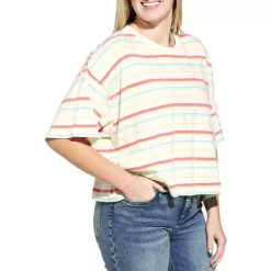 Women's Billabong Feeling Free Boxy T-Shirt -AS Revival store 19632909548 1