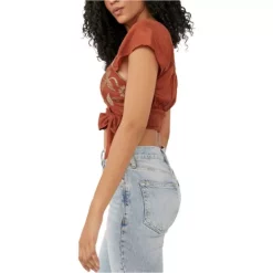 Women's Free People Sahara Embroidered Top -AS Revival store 19634710489 1