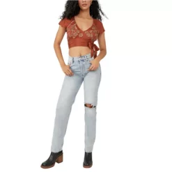 Women's Free People Sahara Embroidered Top -AS Revival store 19634710489 4