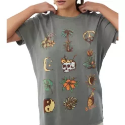 Women's O'Neill Happy Hour T-Shirt -AS Revival store 19655911663 1