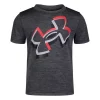 Boys' Under Armour Big Logo Pop Short Sleeve T-Shirt -AS Revival store 19660137495