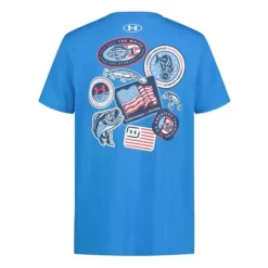 Boys' Under Armour Outdoor Freedom Bass Short Sleeve T-Shirt -AS Revival store 19660141666 1