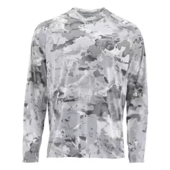 Men's Simms SolarFlex Print Hooded Shirt