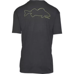 Men's Simms Walleye Outline T-Shirt -AS Revival store 69426457669 1