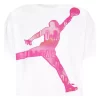 Girls' Jordan Eseentials Printed Logo T-Shirt -AS Revival store 82566376474