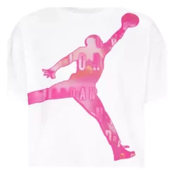 Girls' Jordan Eseentials Printed Logo T-Shirt