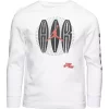 Boys' Jordan MVP Long Sleeve Shirt -AS Revival store 82566433432