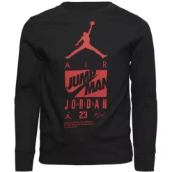 Boys' Jordan Rise Above Long Sleeve Shirt -AS Revival store 82566433891