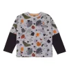 Boys' Nano Long Sleeve Printed Jersey T-Shirt
