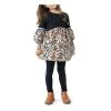 Girls' Nano Tunic Floral Longe Sleeve Shirt -AS Revival store 82996836882