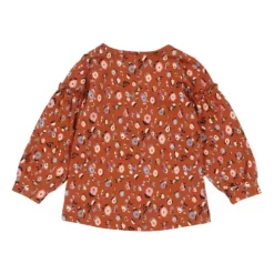 Baby Girls' Nano All Over Print Floral Long Sleeve Shirt -AS Revival store 82996837270 1