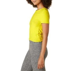 Women's Beyond Yoga Featherweight Twist Out Cropped Tee -AS Revival store 88863480717 1