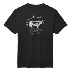 Yeti Men's No Sleep Till Brisket Pocket T-Shirt -AS Revival store 88883023598 1