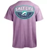 Women's Salt Life Morning Wave Graphic T-Shirt -AS Revival store 88985639475